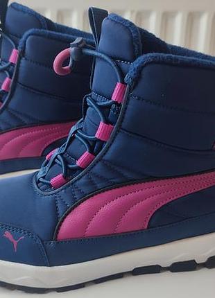 Зимние ботинки puma, пума детские
