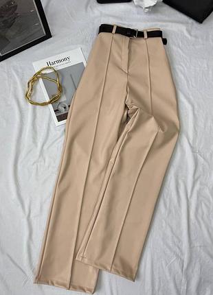 Утепленные брюки экокожа на флисе ✨ топ цена и качество