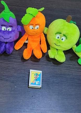 Мягкие игрушки фрукты/овощи