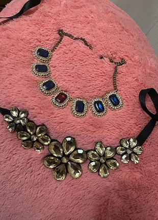 Кольє намисто камні