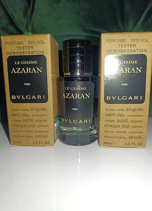 Духи bvlgari le gemme azaran tester lux, мужской, 60 мл в стиле бренда