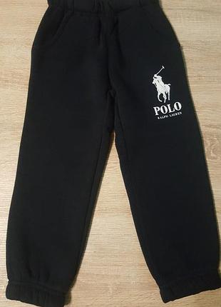 Спортивные утепленные штаны для мальчика 92 см