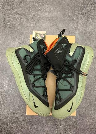 Стильные кроссовки nike acg terra antarktik gore-tex green