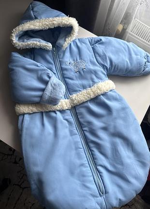 Зимовий комбінезон конверт теплий