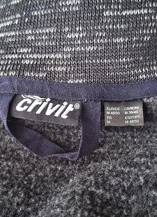 Тёплая кофта- толстовка на флисе crivit 5