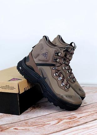 Nike acg air zoom gaiadome gore-tex brown