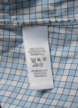 Paul smith blue white check cotton long sleeve button dress shirt [smh016578] 5
