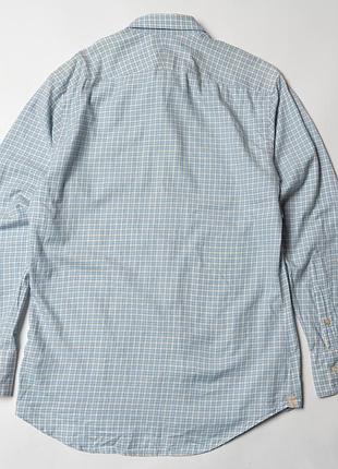 Paul smith blue white check cotton long sleeve button dress shirt [smh016578] 6