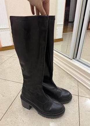 Сапоги на платформе