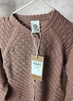 В'язаний кардиган,98 см. 2