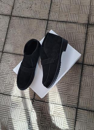 Высокие лоферы 44 размер демисезонные