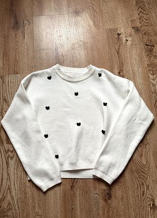 Білий жіночий мʼякий светр 400 грн