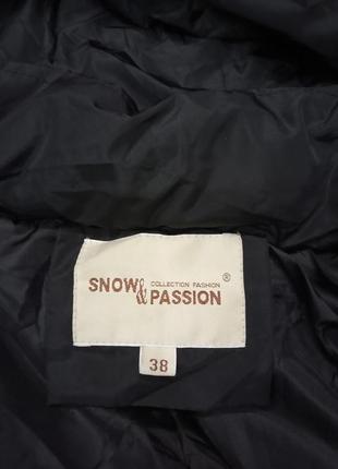 Куртка подовжена пальто з обробкою з лами еврозима/демисезон2 фото