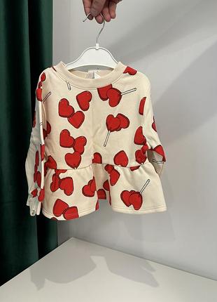 Дитяча кофта світшот h&m