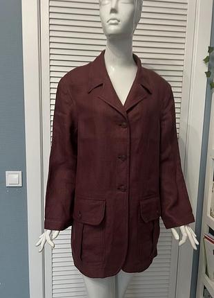 Стильний німецький жакет чистий льон viventy