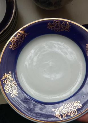 Фарфоровые тарелки винтаж