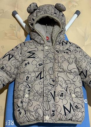 Зимова куртка на 86-92.