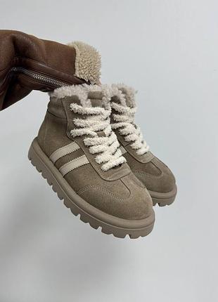 Анатомические зимние ботинки teddy