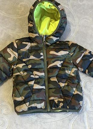 Куртка mango двостороння 18-24 місяців