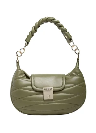 Женская сумка guess зеленая,хаки