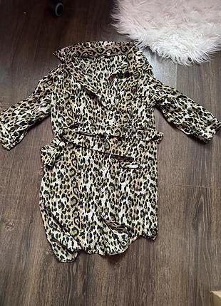 Сукня леопардова