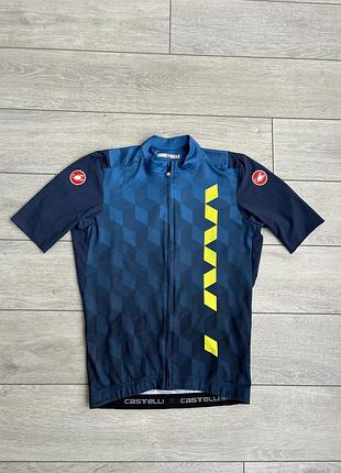 Велоджерсі castelli cycling jersey m розмір велофутболка веломайка оригінал