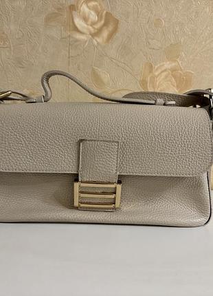 Молочна  сумка з натуральної шкіри