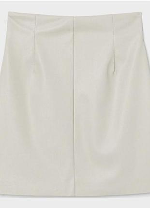 Шкіряна юбка