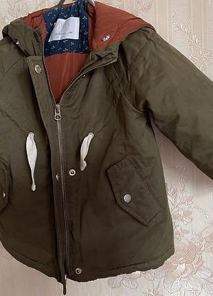 Куртка zara 86 демі, ідеальний стан, хакі