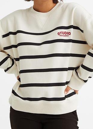 Світшот на флісі h&m