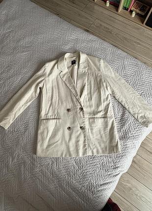 Піджак з додаванням льону