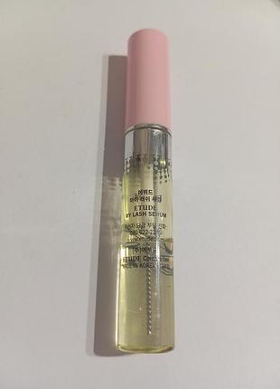 Сироватка для росту вій etude house my lash serum.