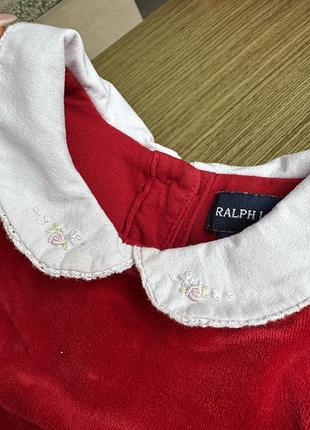 Ralph lauren різдвяна сукня 2 роки 4