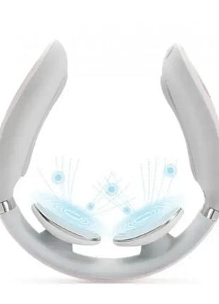 Масажер для шиї акумуляторний 3 програми smart neck massager 4335