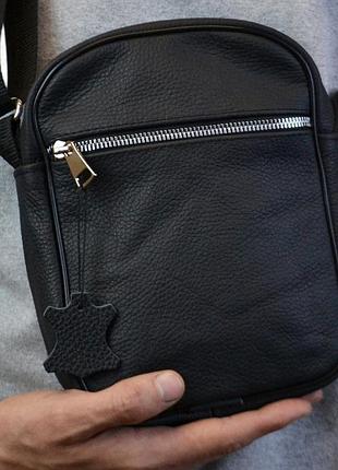 Мужская сумка через плечо, мужская кожаная сумка, повседневная сумка-мессенджер, сумка-мессенджер