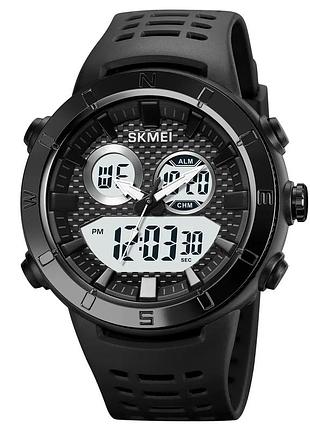 Часы наручные мужские skmei 2014bkwt, часы наручный электронный тактический, часы армейский оригинал