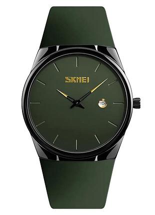 Часы наручные мужские skmei 1509ag, мужские круглые наручные часы, оригинальные мужские часы