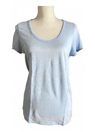 Голубая нежная футболка / xl / brend cecil
