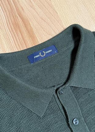 Кофта свитер fred perry р.l 5