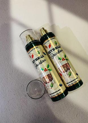Спрей міст cozy vanilla bourbon bath and body works