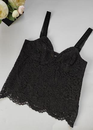 Топ женский кружевной новый guess на шелковой подкладке😍 распродаж вещей от 25 гривен 🔥