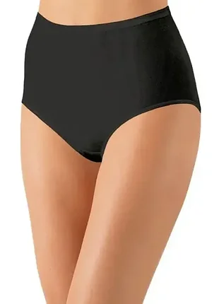 Немецкие черные высокие трусики трусы комфортные слипы nina von c