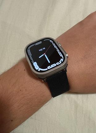 Металевий ремінець до apple watch ultra