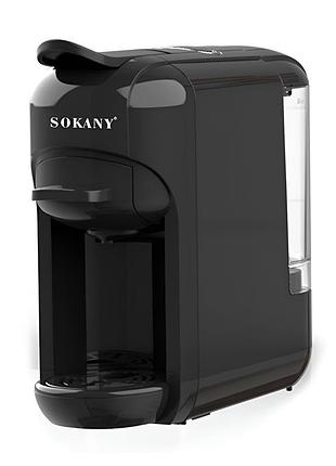 Кофеварка капсульная sokany 600 мл автоматическая sk-516