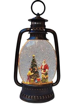 Новорічний нічник вінтажний ліхтар xmas wdl-24028a