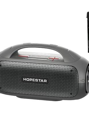 Колонка hopestar a50 із мікрофоном потужна bluetooth колонка 80 вт із ручкою (6)