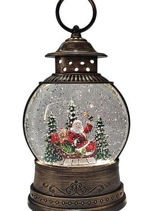 Новогодний музыкальный ночник винтажный фонарь xmas wdl-2103a