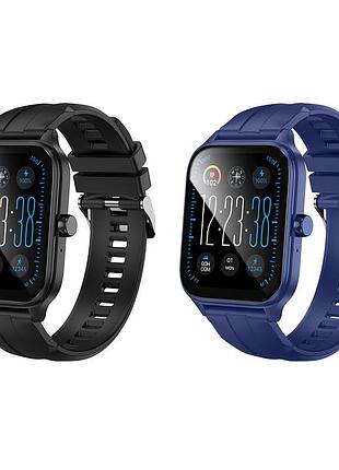 Смарт часы hoco y27 smart sports watch цвет синие