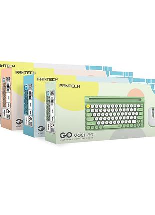 Бездротова клавіатура і миша fantech go wk897 колір зелений