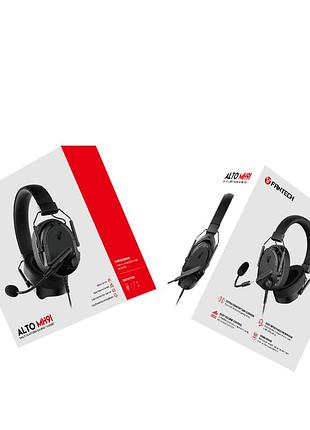 Игровые наушники fantech mh91 alto цвет черный